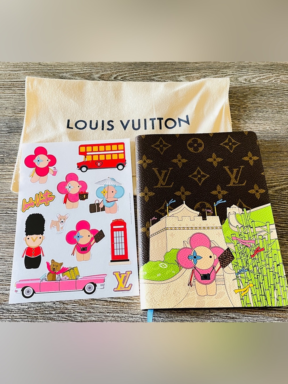 Louis Vuitton Great Wall of China Notebook